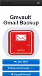 Mobile Screenshot of gmvault.org